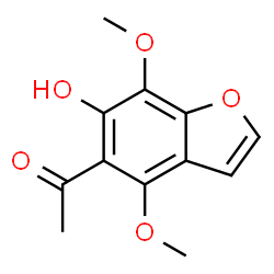 ChemSpider 2D Image | Khellinone | C12H12O5