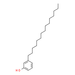 ChemSpider 2D Image | 3-Pentadecylphenol | C21H36O
