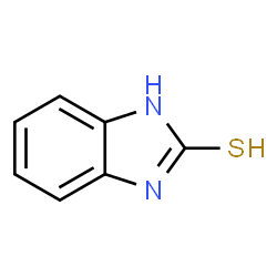 ChemSpider 2D Image | 2-Benzimidazolethiol | C7H6N2S