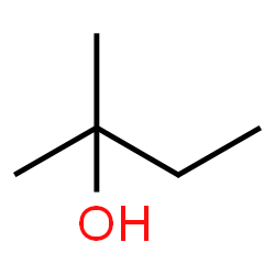ChemSpider 2D Image | tert-Amyl Alcohol | C5H12O