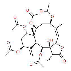 ChemSpider 2D Image | fragilolide I | C30H40O13