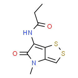 ChemSpider 2D Image | Thiolutin | C9H10N2O2S2