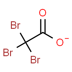 ChemSpider 2D Image | Tribromoacetate | C2Br3O2