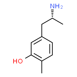 ChemSpider 2D Image | 5-[(2R)-2-Aminopropyl]-2-methylphenol | C10H15NO