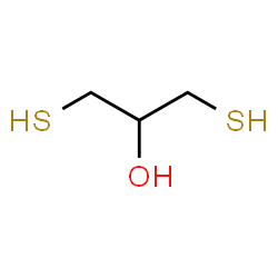 ChemSpider 2D Image | 1,3-dimercapto-2-propanol | C3H8OS2