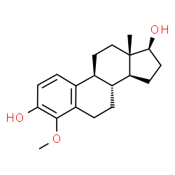 ChemSpider 2D Image | 4-Methoxyestradiol | C19H26O3