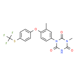ChemSpider 2D Image | Toltrazuril | C18H14F3N3O4S