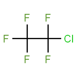 ChemSpider 2D Image | Fluorocarbon 115 | C2ClF5
