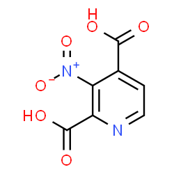 ChemSpider 2D Image | 3-Nitro-2,4-pyridinedicarboxylic acid | C7H4N2O6