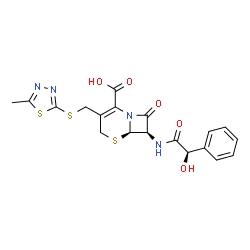 ChemSpider 2D Image | cefcanel | C19H18N4O5S3