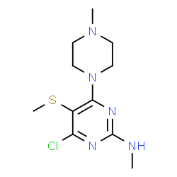 ChemSpider 2D Image | mezilamine | C11H18ClN5S