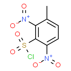 ChemSpider 2D Image | 3-Methyl-2,6-dinitrobenzenesulfonyl chloride | C7H5ClN2O6S