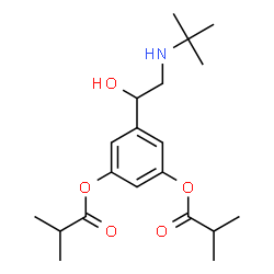 ChemSpider 2D Image | ibuterol | C20H31NO5