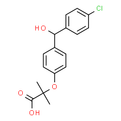 ChemSpider 2D Image | Fenirofibrate | C17H17ClO4
