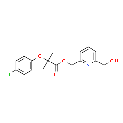 ChemSpider 2D Image | pirifibrate | C17H18ClNO4