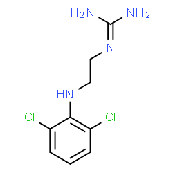 ChemSpider 2D Image | guanclofine | C9H12Cl2N4