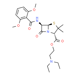 ChemSpider 2D Image | Tameticillin | C23H33N3O6S