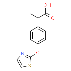 ChemSpider 2D Image | Zoliprofen | C12H11NO3S