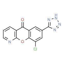 ChemSpider 2D Image | Traxanox | C13H6ClN5O2