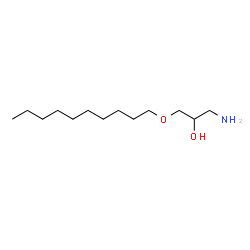 ChemSpider 2D Image | DECOMINOL | C13H29NO2