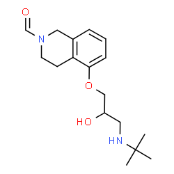 ChemSpider 2D Image | Soquinolol | C17H26N2O3