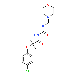 ChemSpider 2D Image | plafibride | C16H22ClN3O4