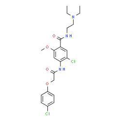 ChemSpider 2D Image | cloxacepride | C22H27Cl2N3O4