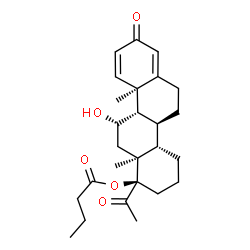 ChemSpider 2D Image | domoprednate | C26H36O5