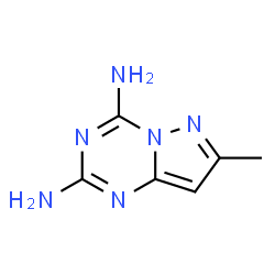 ChemSpider 2D Image | dametralast | C6H8N6