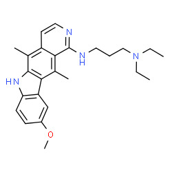 ChemSpider 2D Image | retelliptine | C25H32N4O