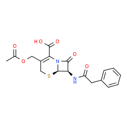 ChemSpider 2D Image | cefaloram | C18H18N2O6S