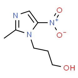 ChemSpider 2D Image | ternidazole | C7H11N3O3
