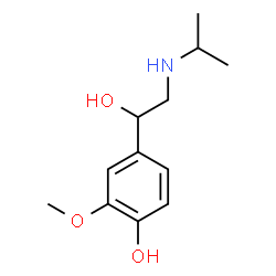 ChemSpider 2D Image | metiprenaline | C12H19NO3