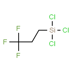 ChemSpider 2D Image | 3,3,3-trifluoropropyltrichlorosilane | C3H4Cl3F3Si