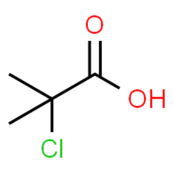 ChemSpider 2D Image | 2-Chloro-2-methylpropanoic acid | C4H7ClO2