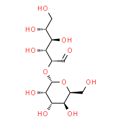 ChemSpider 2D Image | 2-O-alpha-L-Gulopyranosyl-D-allose | C12H22O11