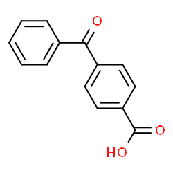 ChemSpider 2D Image | 4-Benzoylbenzoic acid | C14H10O3