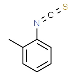 ChemSpider 2D Image | 2-Tolyl isothiocyanate | C8H7NS