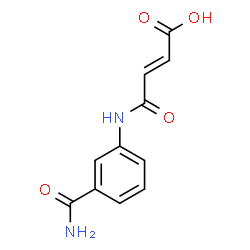ChemSpider 2D Image | (2E)-3-[(3-CARBAMOYLPHENYL)CARBAMOYL]PROP-2-ENOIC ACID | C11H10N2O4