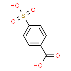 ChemSpider 2D Image | 4-Sulfobenzoic acid | C7H6O5S