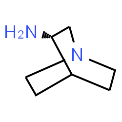 ChemSpider 2D Image | (3S)-Quinuclidin-3-amine | C7H14N2
