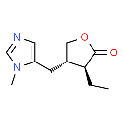 ChemSpider 2D Image | (-)-isopilocarpine | C11H16N2O2