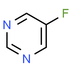 ChemSpider 2D Image | 5-Fluoropyrimidine | C4H3FN2