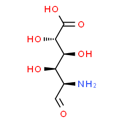 ChemSpider 2D Image | 2-Amino-2-deoxy-D-glucuronic acid | C6H11NO6