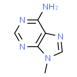 ChemSpider 2D Image | 9-Methyladenine | C6H7N5