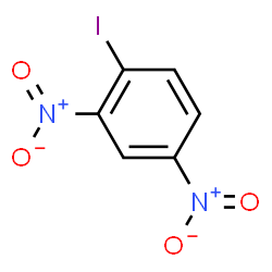 ChemSpider 2D Image | 2,4-Dinitroiodobenzene | C6H3IN2O4