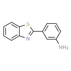 ChemSpider 2D Image | 3-(2-Benzothiazolyl)benzenamine | C13H10N2S