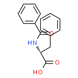ChemSpider 2D Image | N-Benzoyl-D-phenylalanine | C16H15NO3