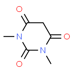 ChemSpider 2D Image | Dimethylbarbituric acid | C6H8N2O3