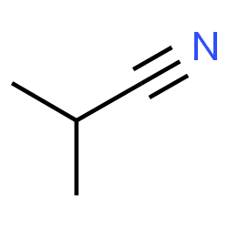 ChemSpider 2D Image | Isopropyl cyanide | C4H7N